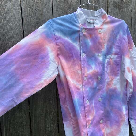 Chef Works Tie Dye Chef Jacket - Picture 5 of 7